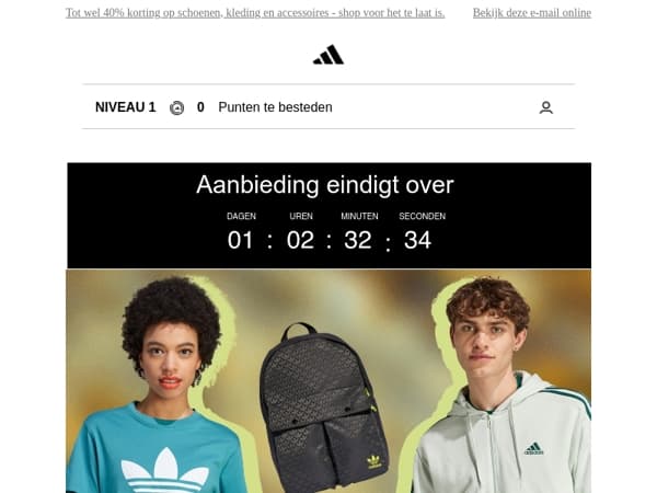 Wees er snel bij. Scoor fikse kortingen. De Mid-Season Promo eindigt binnenkort.
