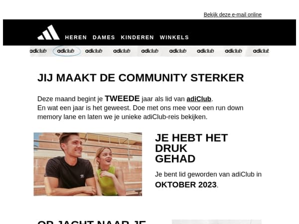 Vier je adiClub-jubileum! 🎉