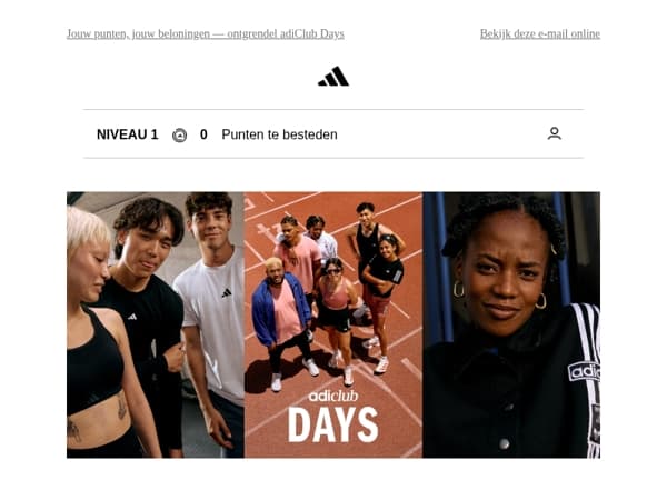 adiClub Days are here — wissel je punten in voor exclusieve beloningen!