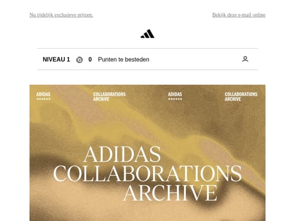 Het adidas Collaborations Archive is nu open.