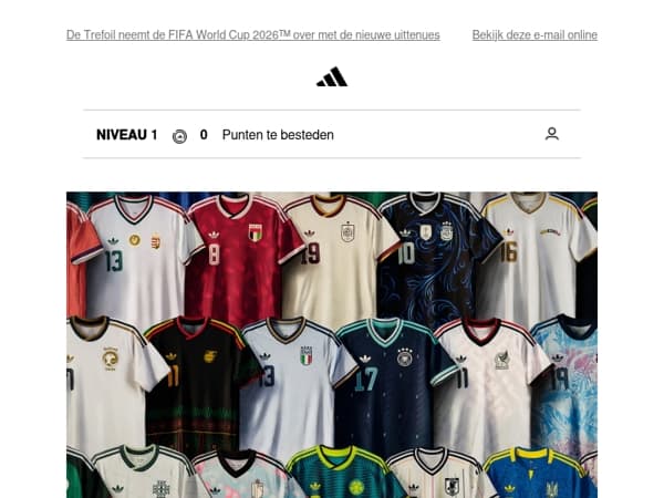 FIFA World Cup 2026™ Uittenues