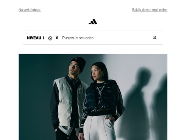 Originals Golf in zwart en wit.
