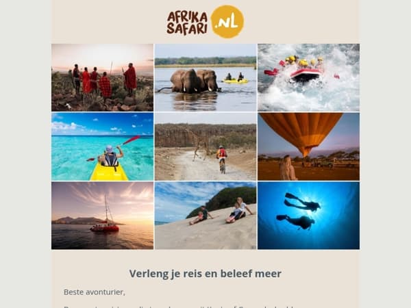 Afrika is meer dan alleen safari