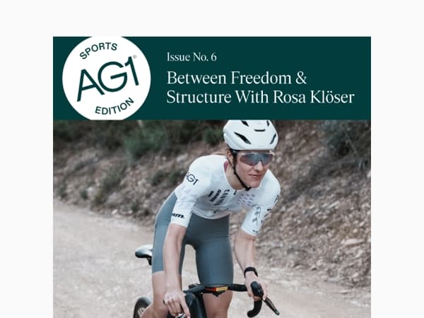 Meet AG1’s Newest Ambassador: Rosa Klöser