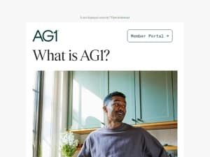 Introducing: AG1