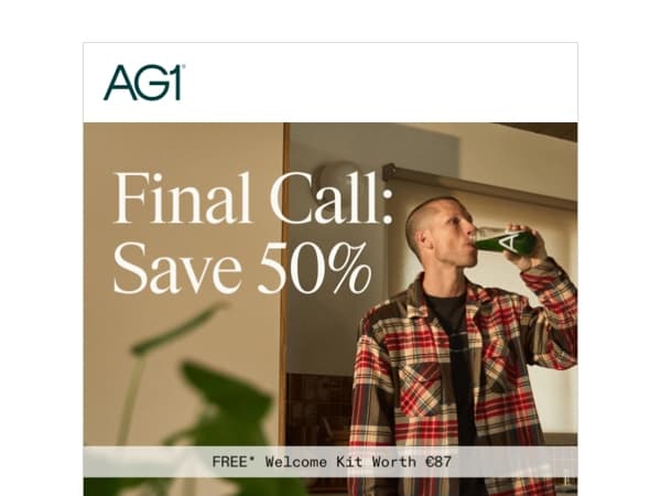 Spring Deal: Don’t miss 50% off