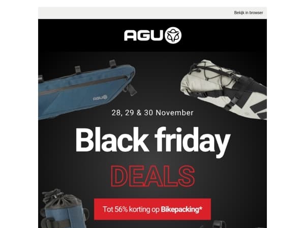 🚴‍♂️ Bikepacking nu tot 56% korting