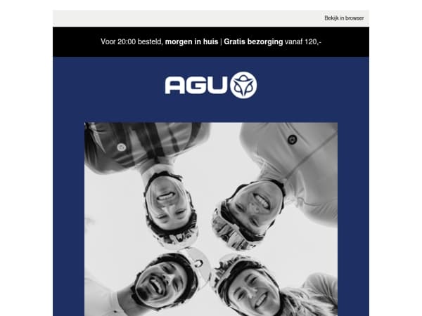 Vier je verjaardag met AGU 🎁