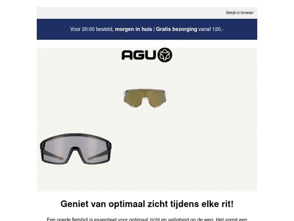 Geniet met optimaal zicht!