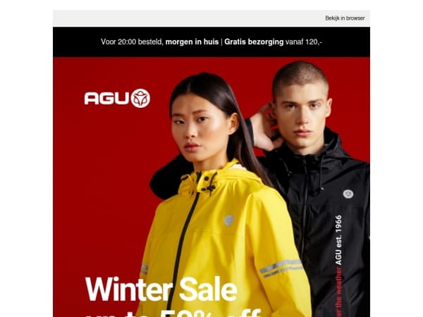 SALE: nu tot 50% korting