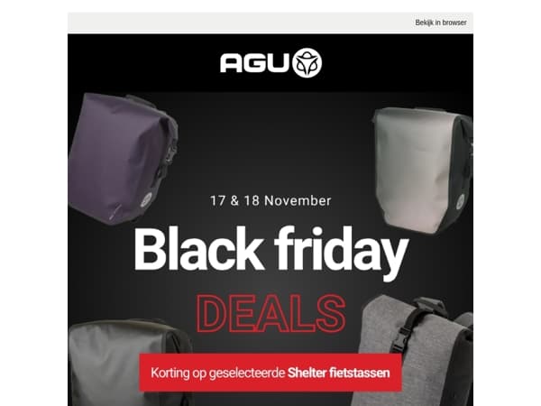 Black Friday is begonnen