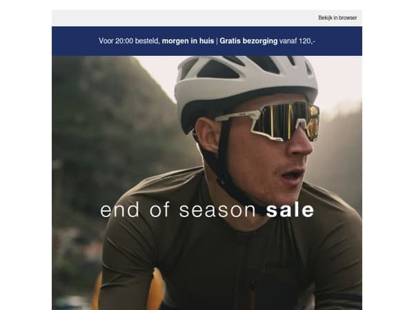 Sport is in de sale