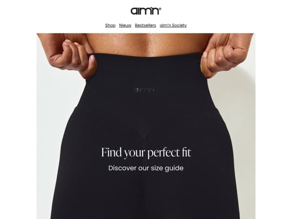 Vind jouw perfecte fit