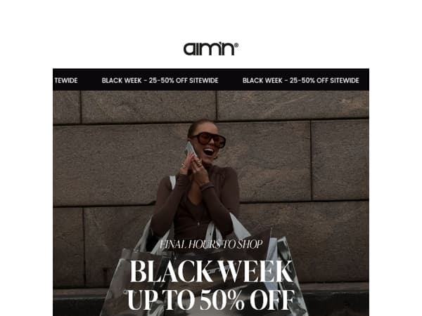 LAATSTE KANS! Tot 50% korting