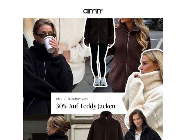 30% korting op Teddy Jassen❤️