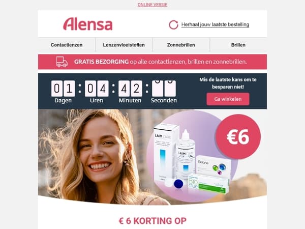Het zou zonde zijn... Je € 6 verloopt morgen. 🎁