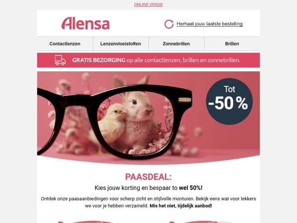 Paaskorting begint nu 🚀