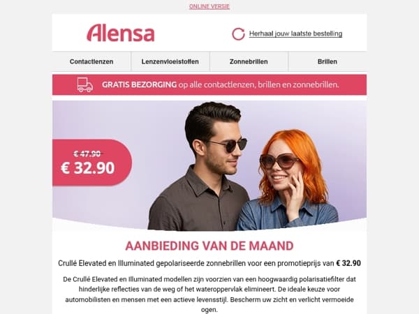 Aanbieding van de maand: Polarisatie voor een speciale prijs van € 32.90