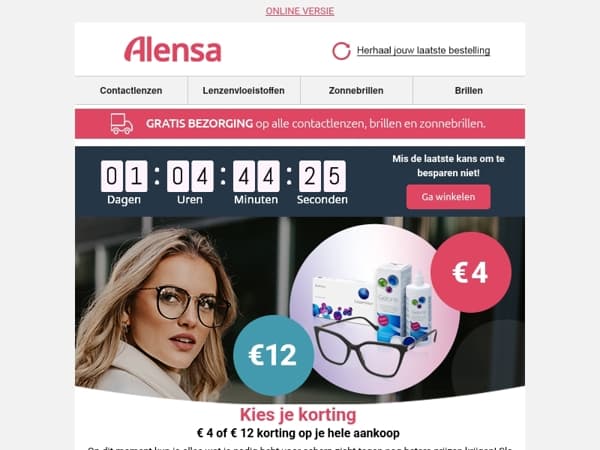 ⏳Laatste kans voor u: € 4 of € 12?