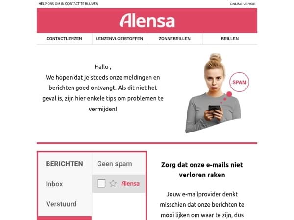 We willen niet dat je het mist...