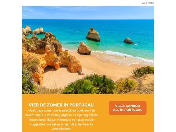 Vier de zomer in Portugal! 🌞