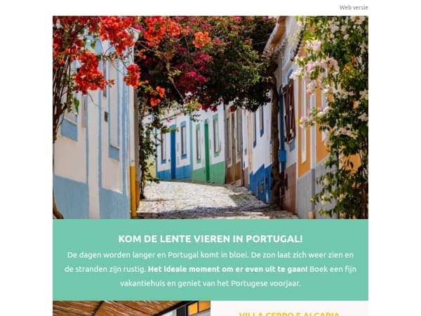 Kom de lente 🌞 vieren in Portugal!