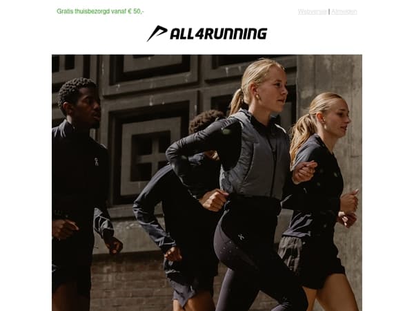 De klok terug, de hardloopschoenen aan: 10% korting op bijna alles!