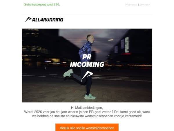 Nieuw: ontdek welke wedstrijdschoen bij jou past 🚀