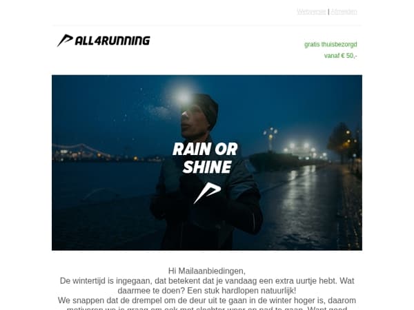 De beste tips voor hardlopen in de winter ❄️ Ga voor de runner’s high