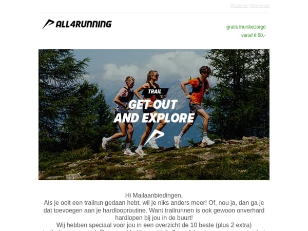Mailaanbiedingen ben jij klaar voor een avontuur?