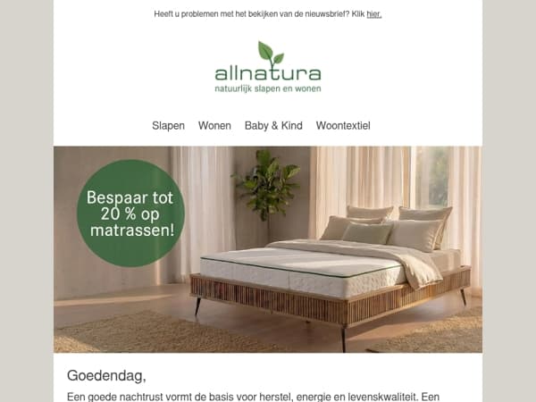 Nog maar 2 dagen om tot 20 % te besparen!