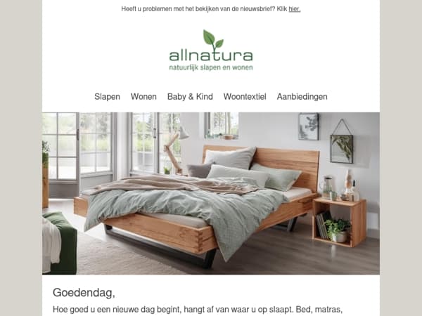 Alleen vandaag nog: tot 20 % korting op uw nieuwe bedsysteem!