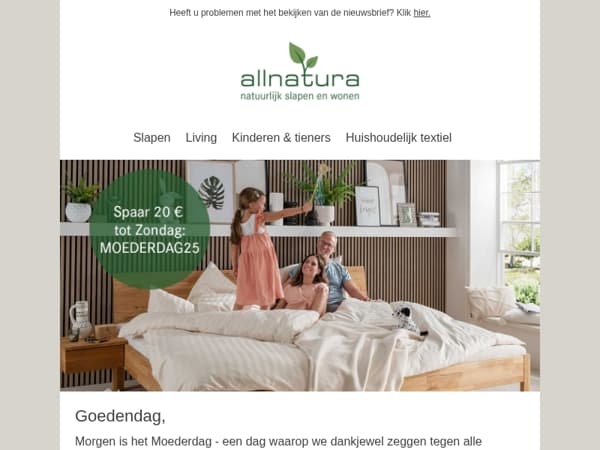 Een bedankje voor Moederdag - €20 als cadeau! 🎁