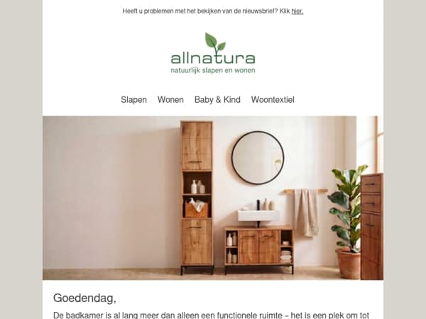 Massief hout voor de badkamer – de nieuwe badkamermeubels zijn er!