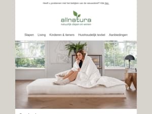 Bespaar 8 % op je nieuwe dekbed!