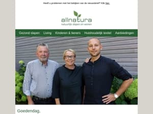 Welkom bij allnatura!