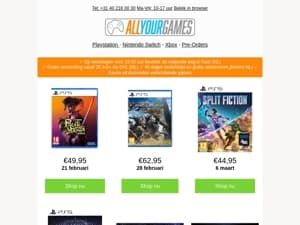 Release update: De releases van de komende weken!