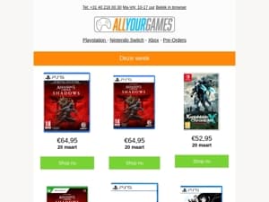 Deze week: Assassin's Creed, Xenoblade Chronicles X en BLEACH!