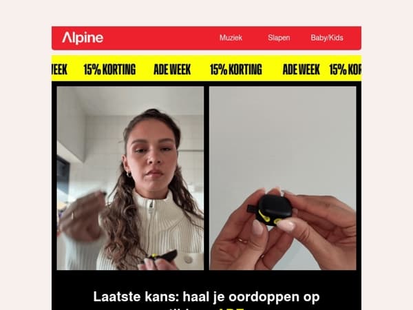 Laatste kans: bestel nu en haal op bij onze ADE pop-up