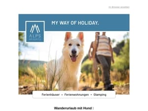 Wanderurlaub mit Hund: Tipps für den Frühling 🌷🐾