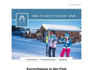 🎿 Piste & Pool: Ferienwohnungen mit Wellness in Top-Lage