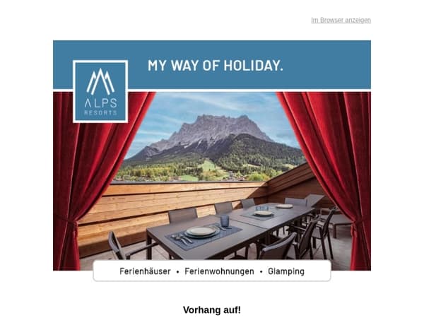 👀 Bergkino in deiner Ferienwohnung 