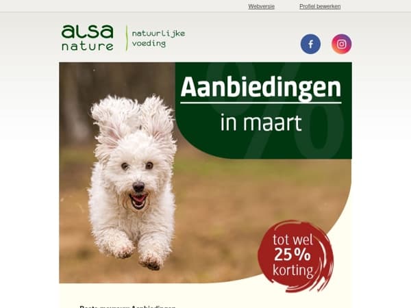 🌸 Tot 25% korting op heel veel producten!