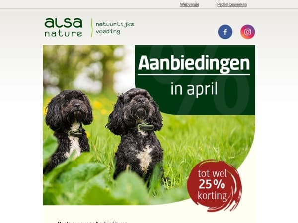 🌸 Tot 25% korting op heel veel producten!