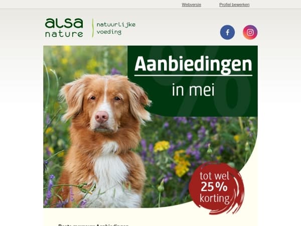 🌸 Tot 25% korting op heel veel producten!