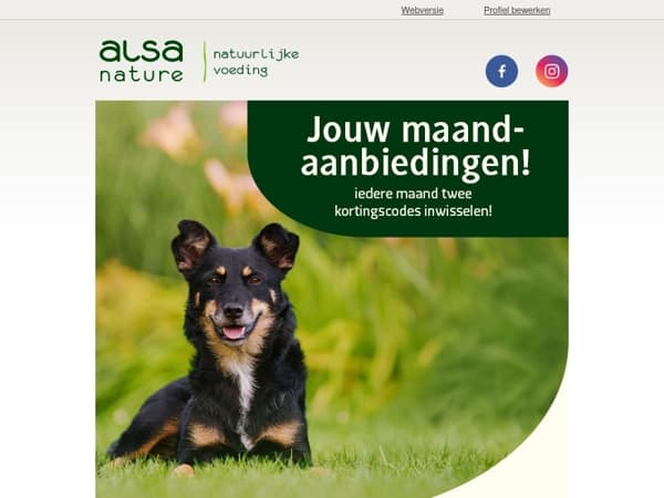 Hierbij alvast uw kortingscodes voor Juli, Augustus en September