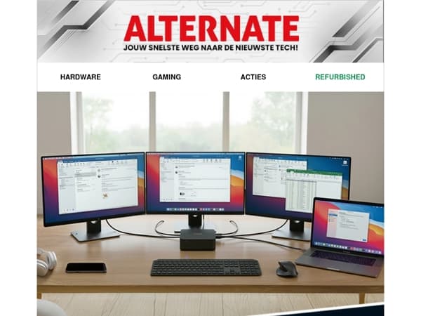 Upgrade je werkplek met Club3D
