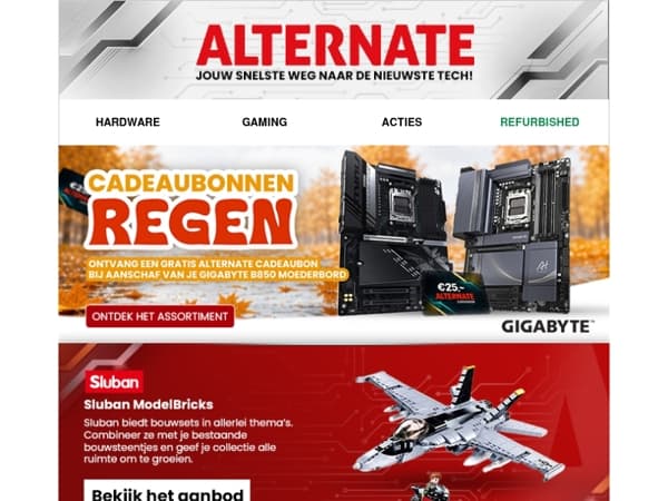 Alternate weekaanbiedingen