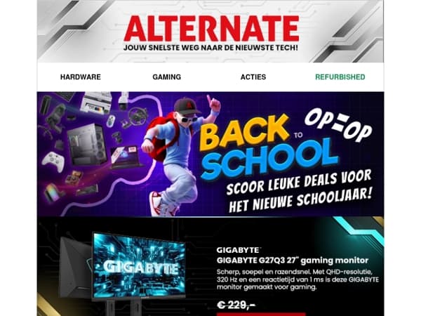 Alternate weekaanbiedingen