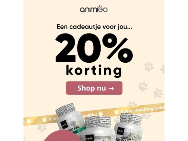 Een cadeautje speciaal voor jou.. 🎁